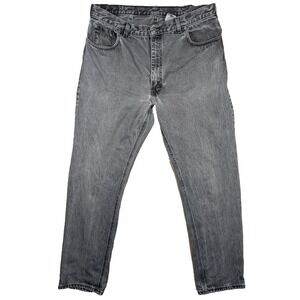 Men's Baggy Jeans 36x32 Gray Vintage 90s Gitano Street Skater Straight Leg Retro